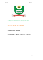 ECO231 Micro Economic Theory 1.pdf